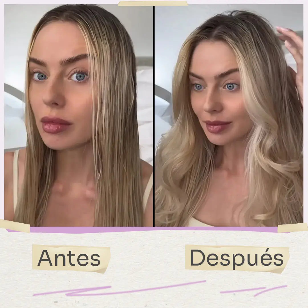 Elollya GoBrush X5: Seca, alisa, riza, da volumen y brilla con control térmico inteligente