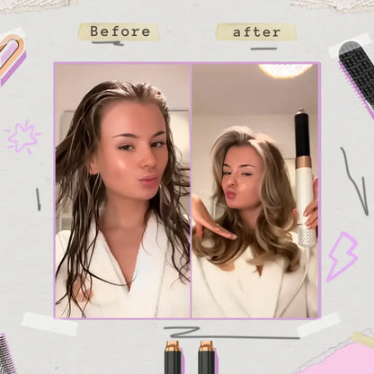 Elollya GoBrush X5: Dries, straightens, curls, adds volume, and shines