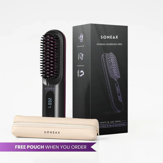 Portable Straightener Brush - GoBrush PRO